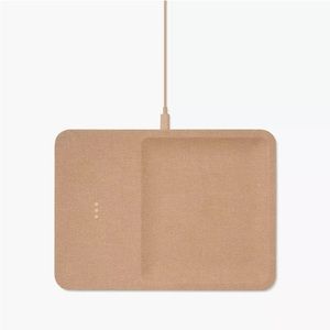 Linen CATCH:3 Wireless Charger and Accessory Tray